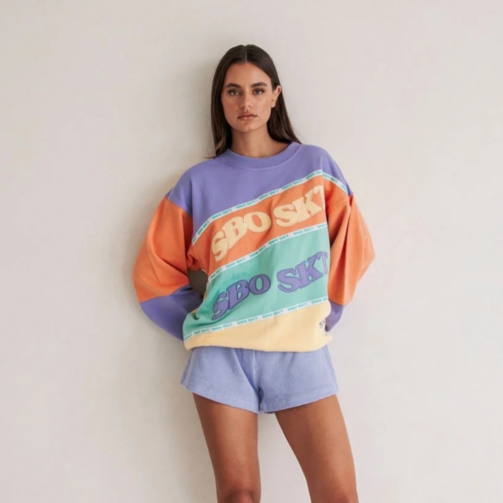 Jessie Sweater Sweatshirt Oversized - SABO Size US L